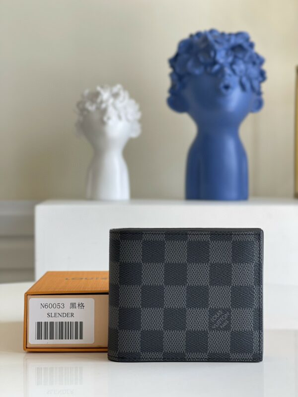 Louis Vuitton DAMIER GRAPHITE Amerigo wallet (N60053)