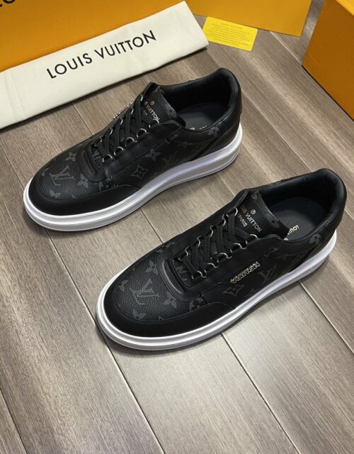 Louis Vuitton Beverly Hills Sneaker Black Virgil Abloh For Men LV -  JustinBie Lux