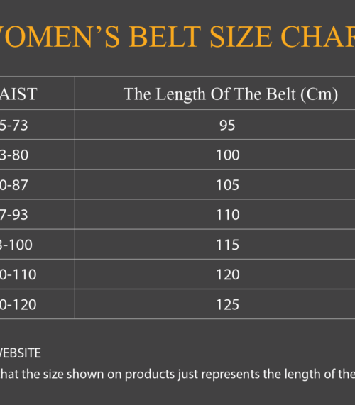louis vuitton women's belt size chart