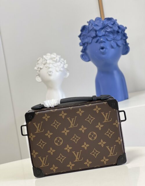 Louis Vuitton Handle Soft Trunk Monogram For Men Mens Bags 85in22cm LV  M45935  JutinBie Luxury Store