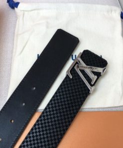 Louis Vuitton LV Diamond Reversible Belt Damier Graphite, LV Women Belt  M0366V - JustinBie Lux