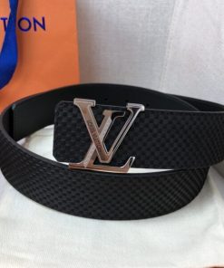 Louis Vuitton LV Diamond Reversible Belt Damier Graphite, LV Women Belt  M0366V - JustinBie Lux