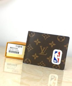 Replica Louis Vuitton LV x NBA Multiple Wallet M80105 for Sale