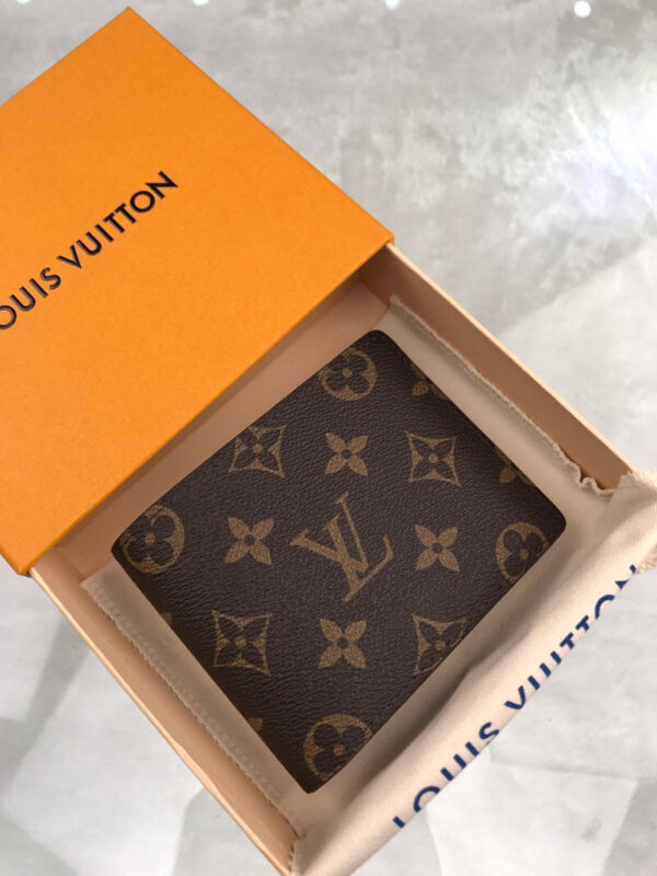Louis Vuitton Multiple Wallet Monogram Canvas For Men, Men's Wallet  4.5in/11.5cm LV M60895 - JustinBie Lux