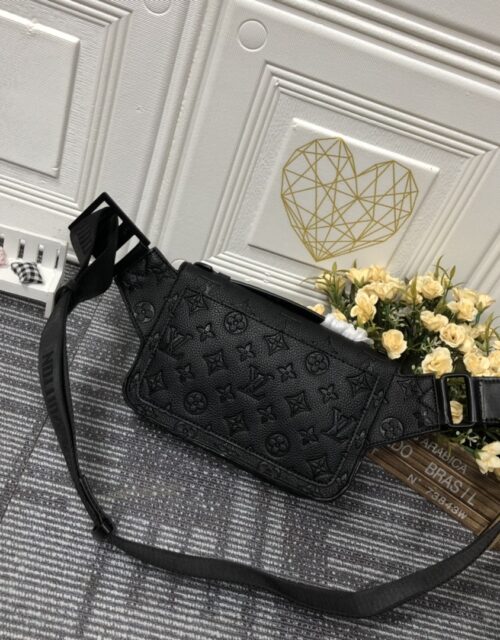 Louis Vuitton S Lock Sling Bag M58487 Black - lushenticbags