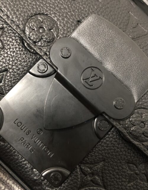 LOUIS VUITTON Louis Vuitton S Lock Sling Bag Monogram Waist M58487