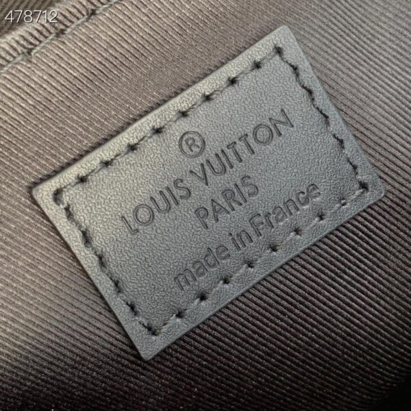 Louis Vuitton Trunk Slingbag Monogram Seal Black For Men, Men's