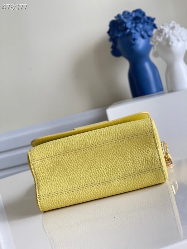 Twist PM Other Leathers in Yellow - Handbags M58571