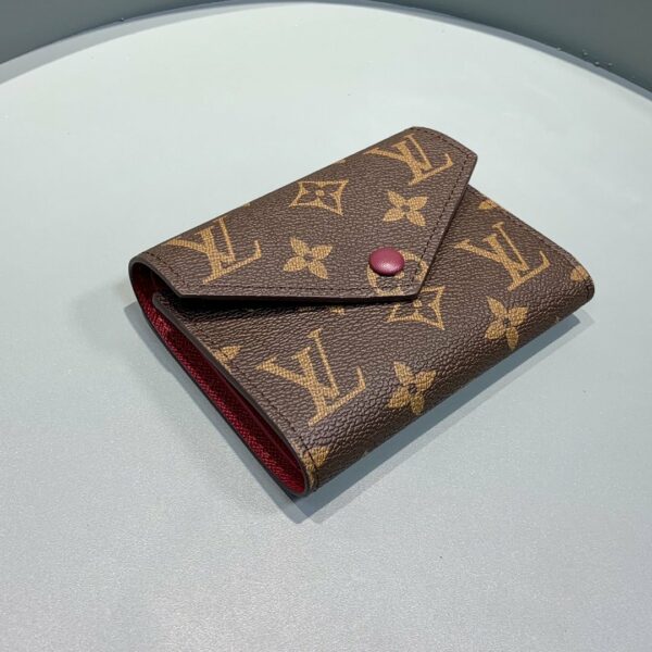 Cloth wallet Louis Vuitton Pink in Cloth - 23737110