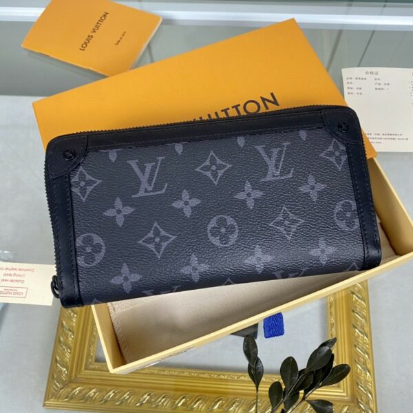 Louis Vuitton M80558 Zippy Wallet Trunk, Grey, One Size