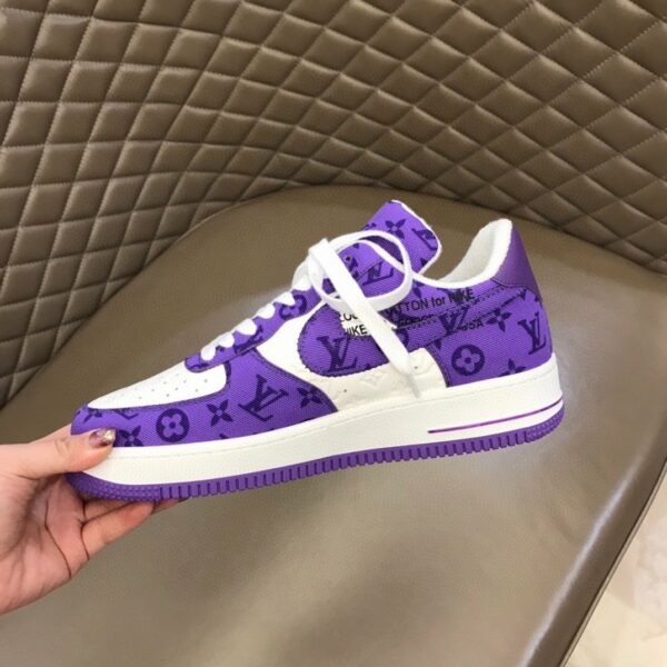 Louis Vuitton x Nike 'Air Force 1' By Virgil Abloh White/Purple For Men ...