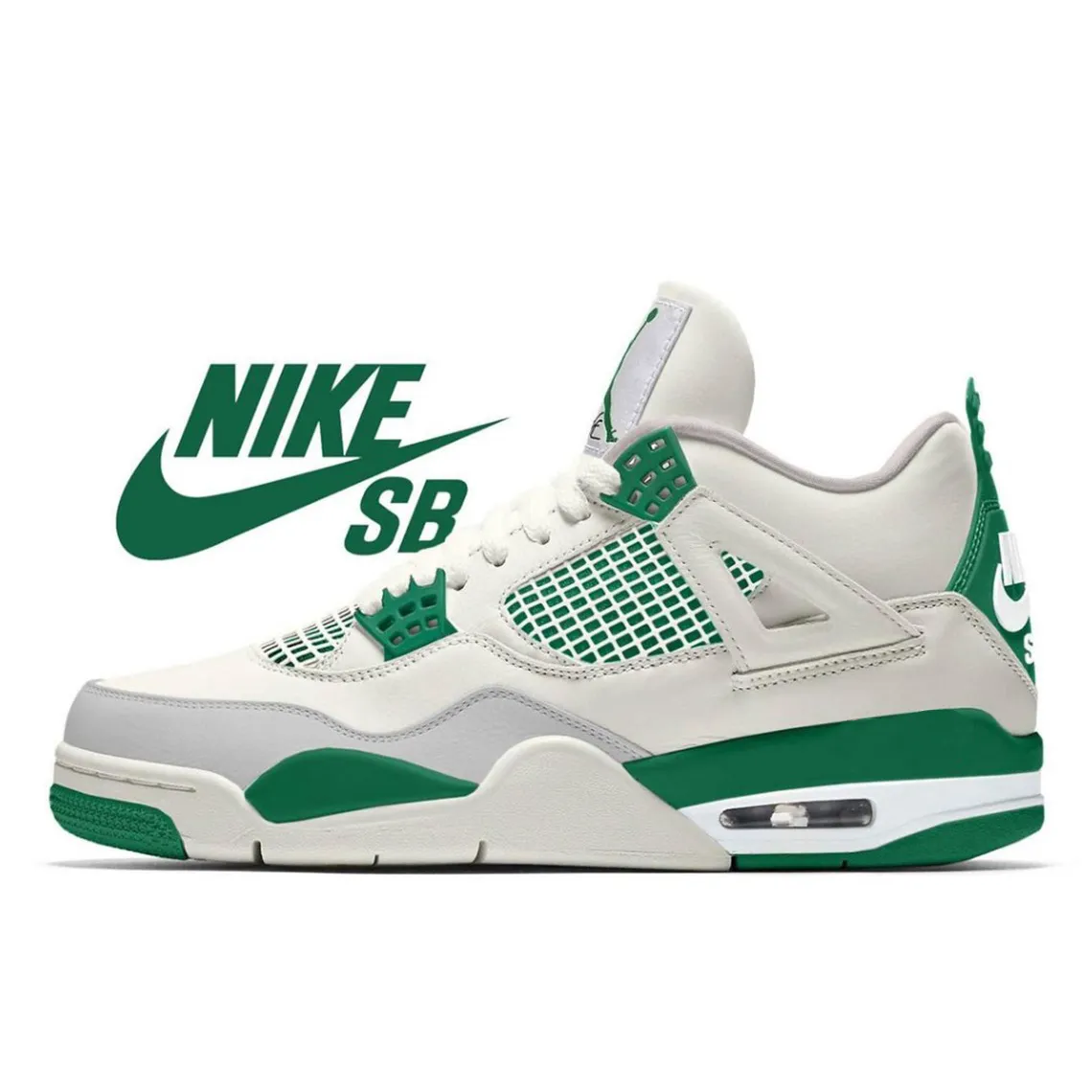 Nike SB x Air Jordan 4 SP 'Pine Green' - JutinBie Luxury Store