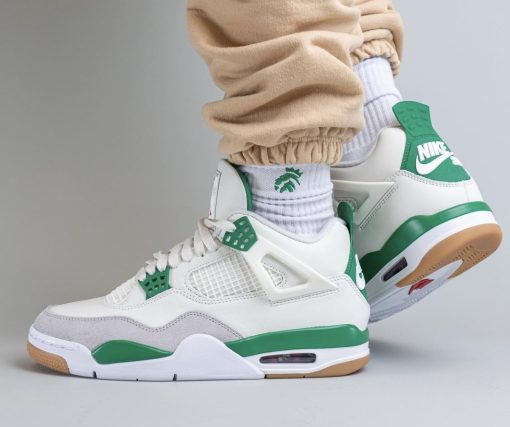 Replica Nike SB x Air Jordan 4 SP 'Pine Green' - JutinBie Lux