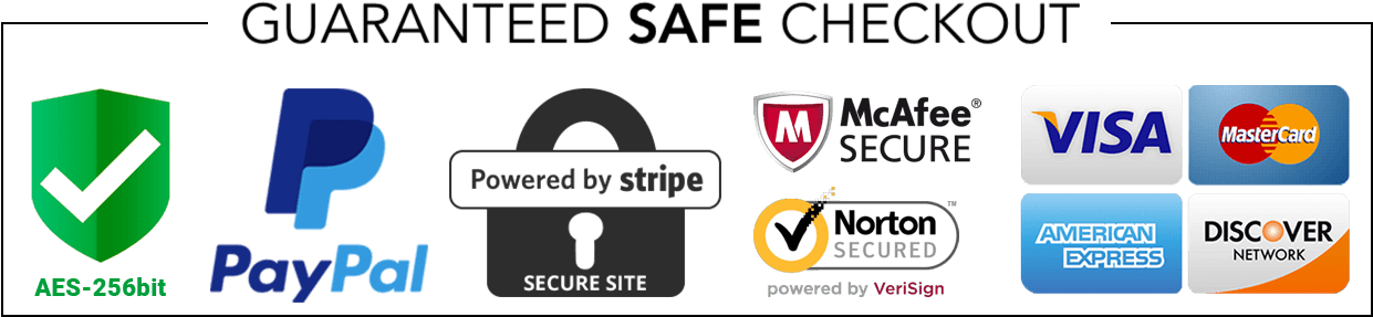 Secure Checkout Png - Guaranteed Safe Checkout Badge,