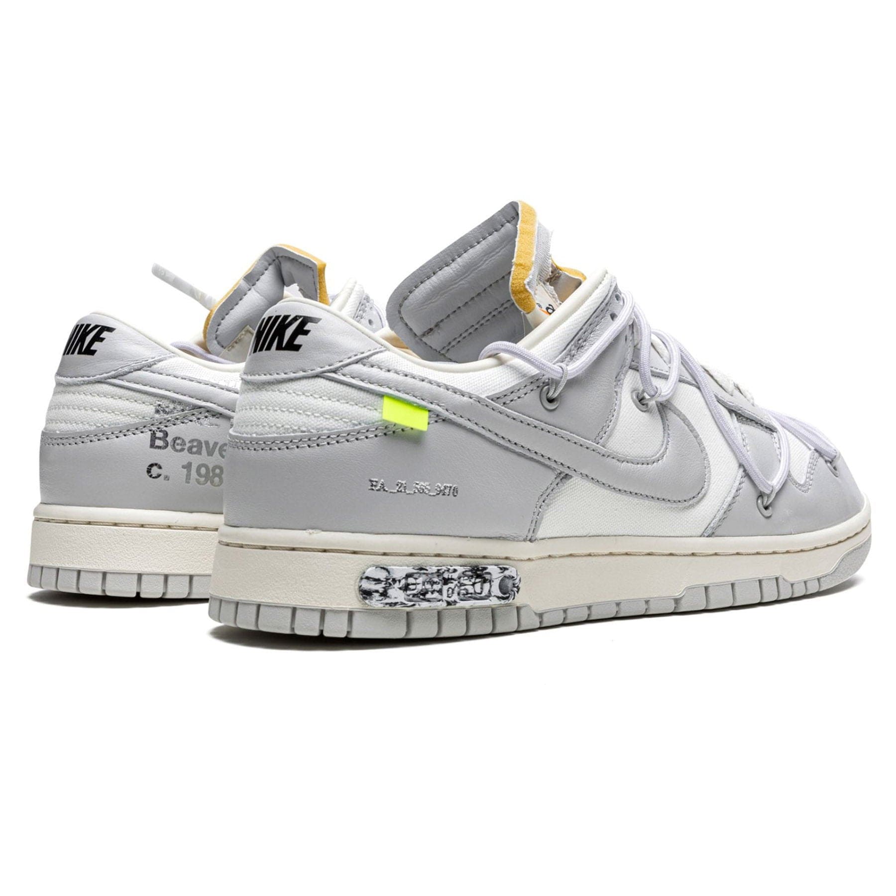 Off-White x Nike Dunk Low ‘Lot 49 of 50’ - JustinBie Lux